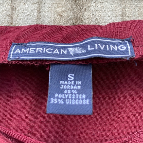 NWT AMERICAN LIVING MERLOT SKIRT - Picture 2 of 3